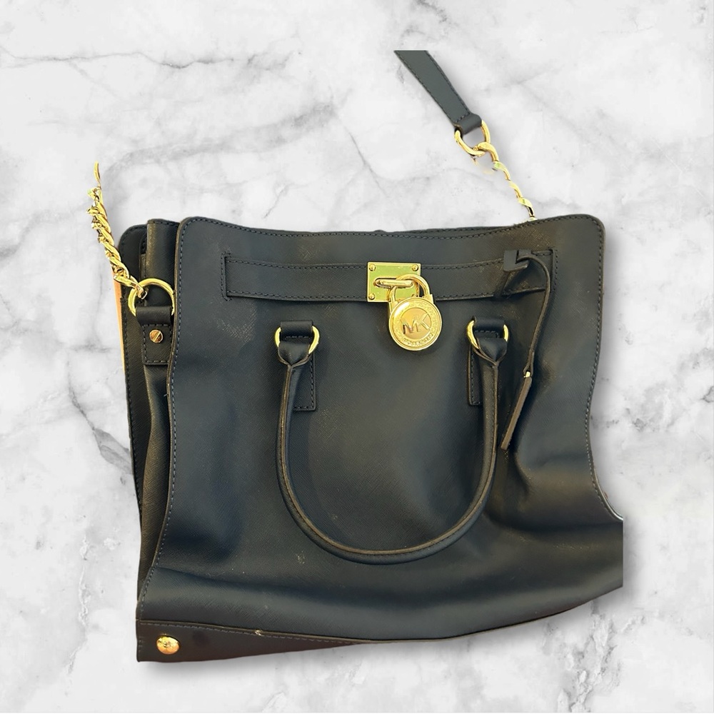 Navy Blue Michael Kors Handbag